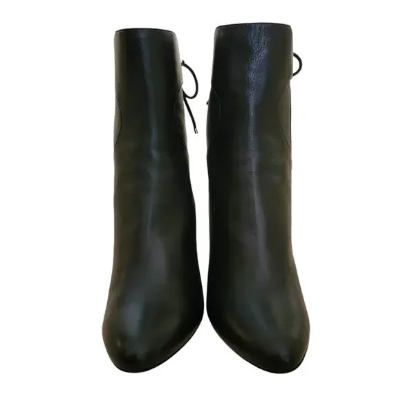 Dior Stellar Black Leather Studded CD Ankle Boots Block Heel MD0516 39.5 9.5 - Picture 5 of 12